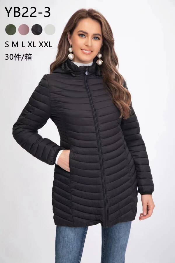 Kurtki damskie cienki Roz S-2XL, 1 Kolor Paczka 5 szt